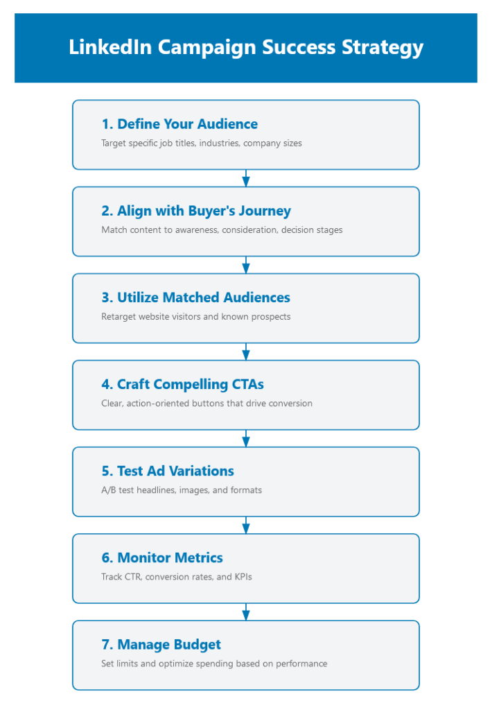 Linkedin ads campaign success strategy